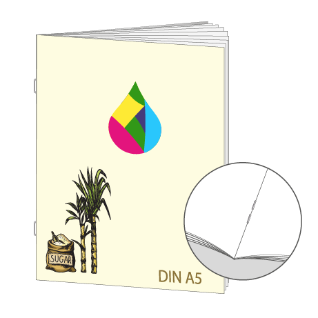 Drucksachen aus Zuckerrohrpapier